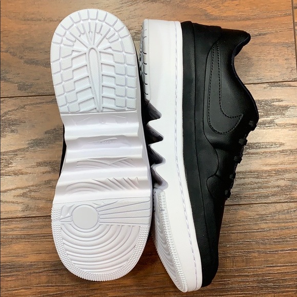 • Air Jordan 1 Jester XX Low Laced Womens Black/wh - Picture 7 of 16